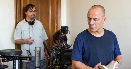 Manuel Martín Cuenca dirige a Javier Gutiérrez en «El autor»
