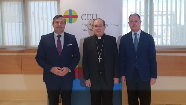 Juan Carlos Hernández Buades, Monseñor Juan José Asenjo y Enrique Belloso