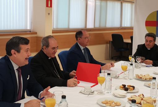 Un momento del desayuno informativo