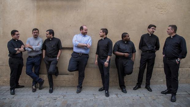 Iván Martín, Salvador Diánez, Álvaro Montilla, Antonio Salvago, José Luis López, Ariel Figueroa, Francisco José Fernández y Francisco Javier López