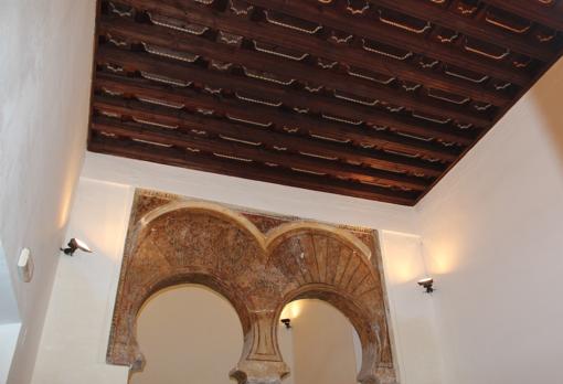 Restos del palacio de Al-Mutamid hallados en la casa número 8 del Patio de Banderas