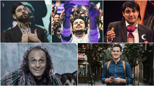 Julio Muñoz, Juan Amodeo, @mrlopera, el Bizcocho y Manu Sánchez opinan sobre el humor que se da en Sevilla