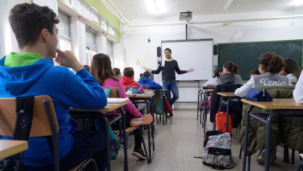 Alumnos en clase