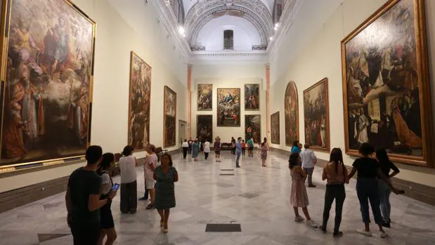 El Museo de Bellas Artes de Sevilla se ubica en la plaza del Museo de Sevilla
