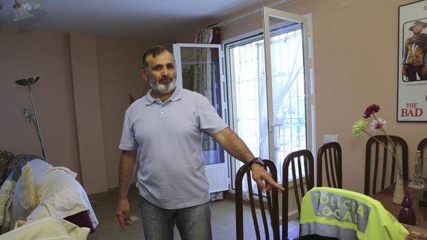 Casimiro Villegas, en su vivienda, donde ocurrieron los hechos