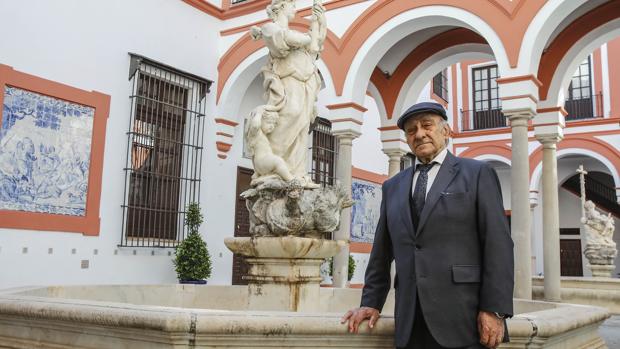 Jesús Heredia, durante la entrevista