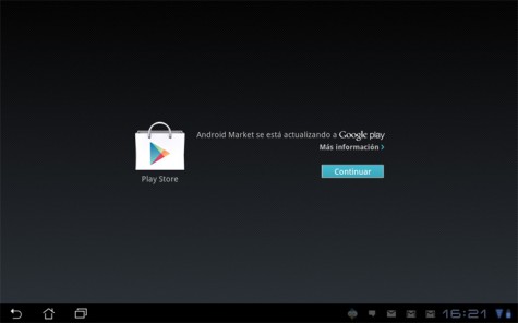 Pasar del Android Market a Google Play Store, paso 3