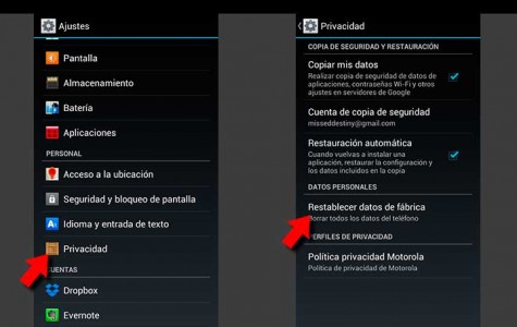 Borra correctamente todos los datos de tu smartphone antes de venderlo