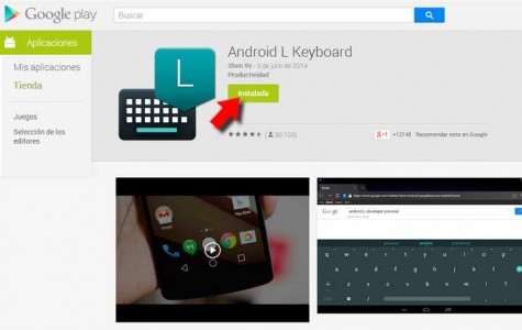 Personaliza tu smartphone con el nuevo teclado de Android L