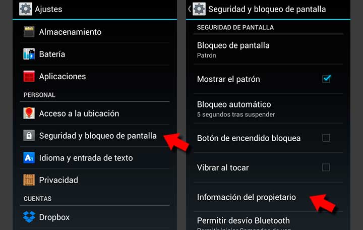 Seguridad Android Pon Tus Datos O Un Contacto De Emergencias En La Pantalla De Bloqueo Mobility