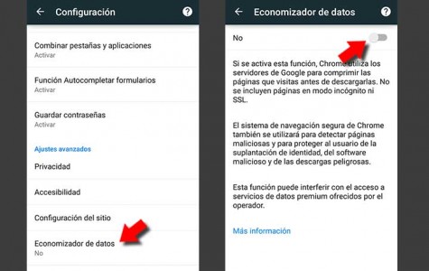 Navega en internet consumiendo menos datos de tu tarifa