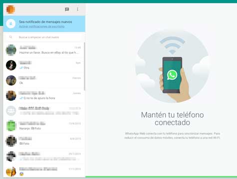 whatsapp web escaner iphone