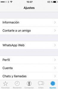 whatsapp web escaner iphone