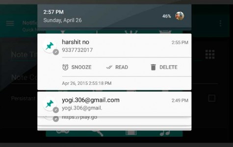 Convierte tus notas en notificaciones