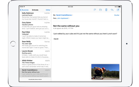 Cómo utilizar la multiventana en el iPad