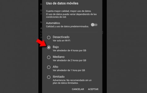 Cómo hacer que Netflix consuma menos datos de tu tarifa móvil
