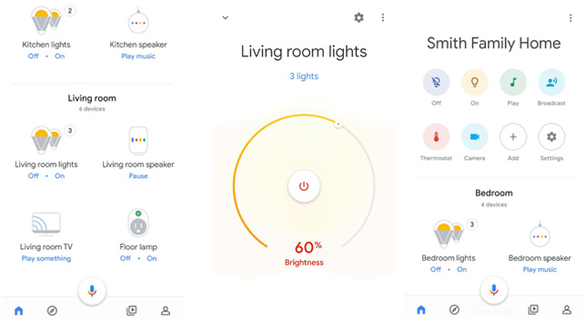 Google Home app